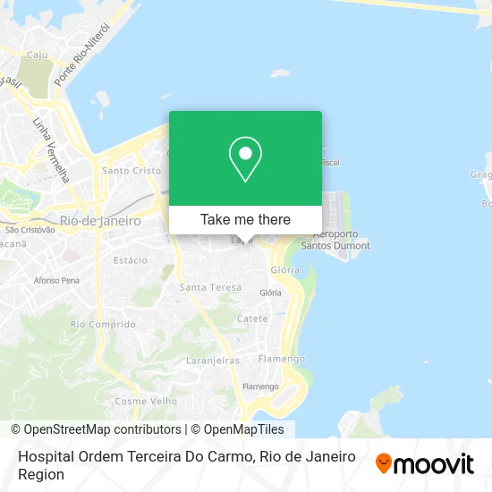 Hospital Ordem Terceira Do Carmo map