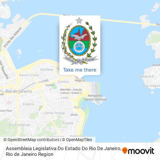 Assembleia Legislativa Do Estado Do Rio De Janeiro map