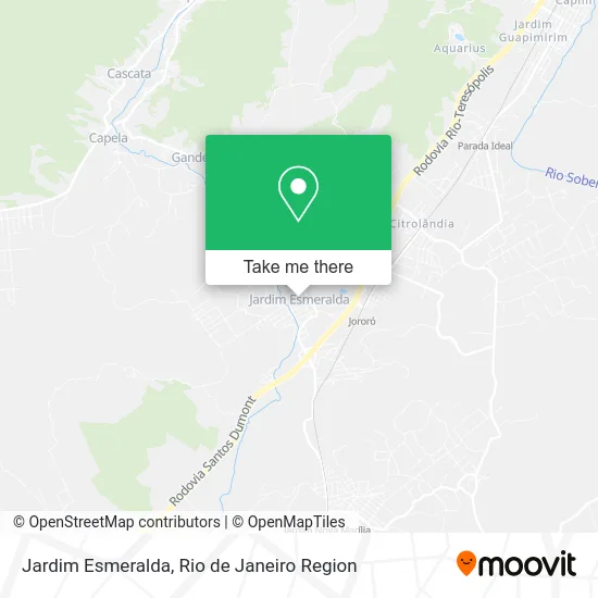 Jardim Esmeralda map