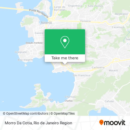 Morro Da Cotia map