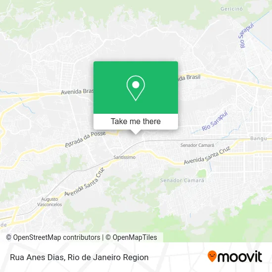 Rua Anes Dias map
