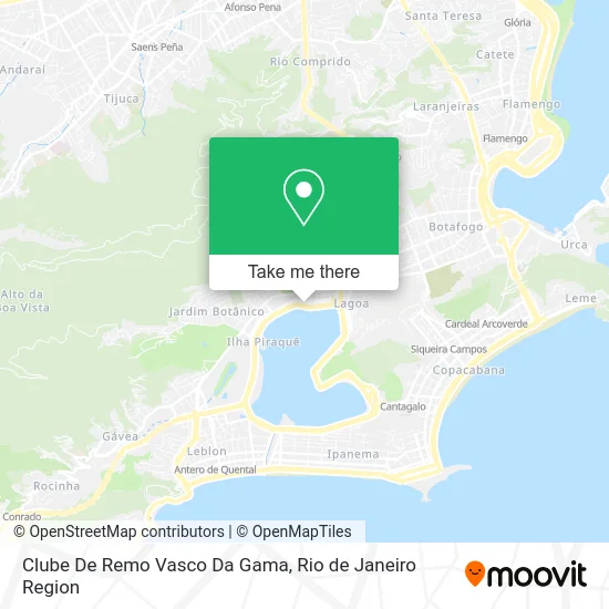 Clube De Remo Vasco Da Gama map