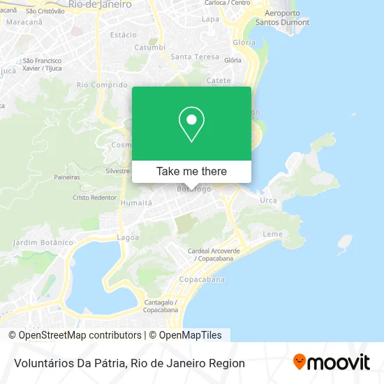 Voluntários Da Pátria map