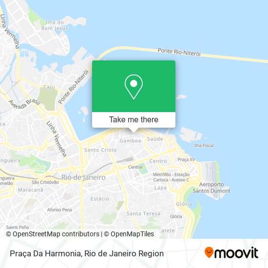 Praça Da Harmonia map