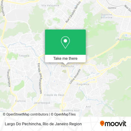 Largo Do Pechincha map