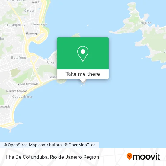 Ilha De Cotunduba map