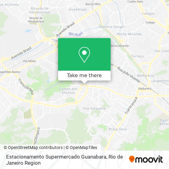 Estacionamento Supermercado Guanabara map