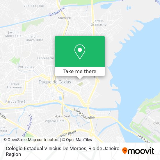 Colégio Estadual Vinícius De Moraes map