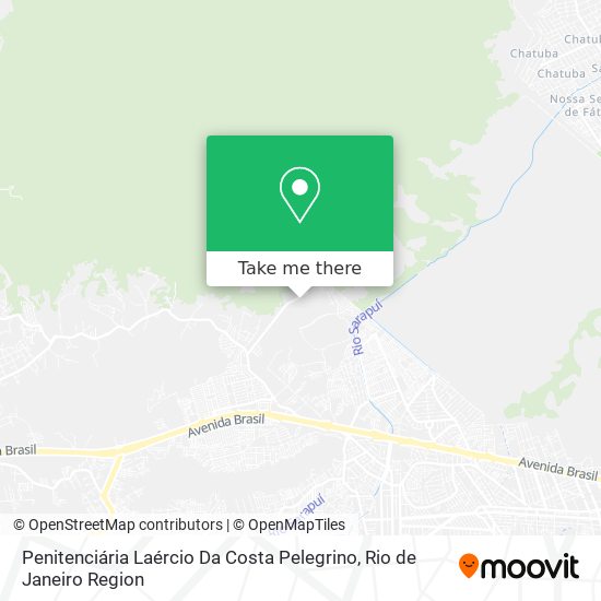 Penitenciária Laércio Da Costa Pelegrino map