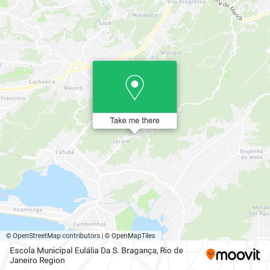 Escola Municipal Eulália Da S. Bragança map