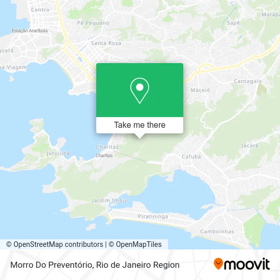 Morro Do Preventório map