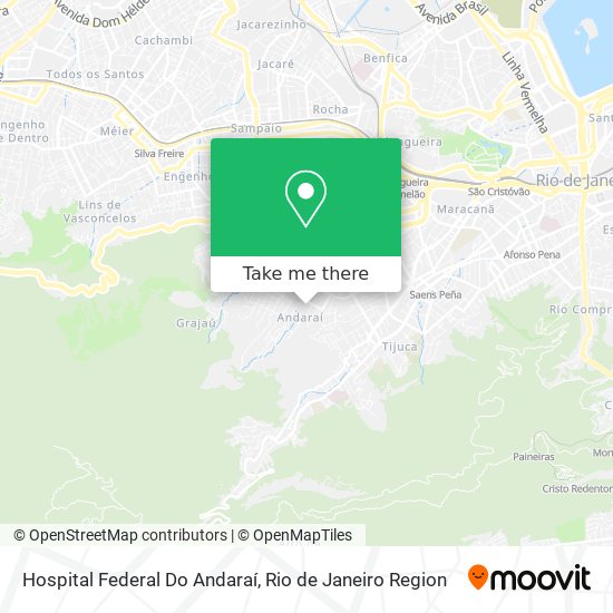 Mapa Hospital Federal Do Andaraí