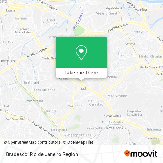 Bradesco map