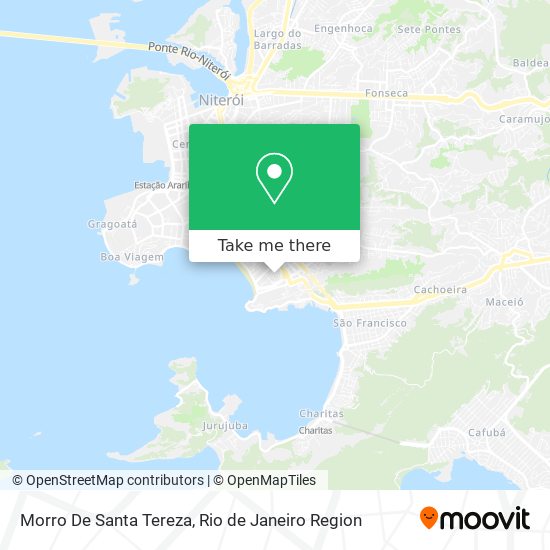 Morro De Santa Tereza map