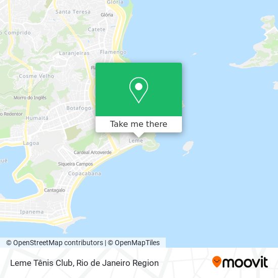 Leme Tênis Club map