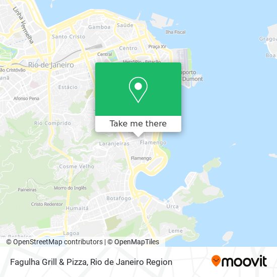 Mapa Fagulha Grill & Pizza