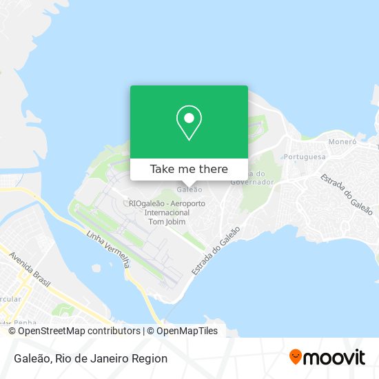 Galeão map