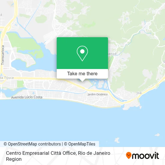 Centro Empresarial Città Office map