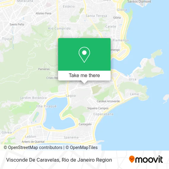 Visconde De Caravelas map