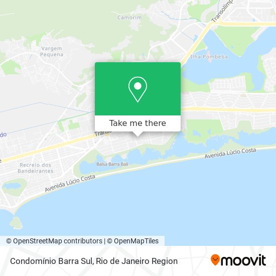 Condomínio Barra Sul map