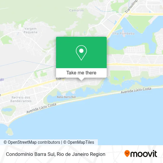 Condomínio Barra Sul map