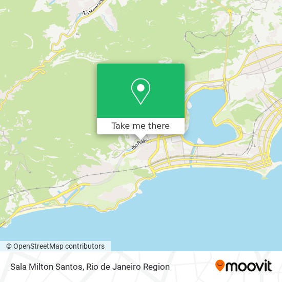 Sala Milton Santos map