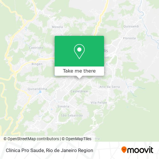 Clínica Pro Saude map