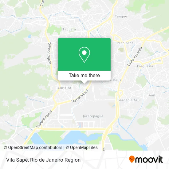 Vila Sapê map