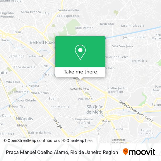 Praça Manuel Coelho Alamo map