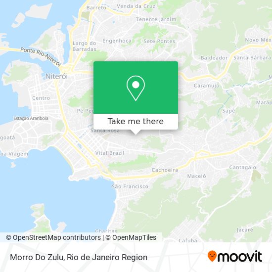 Morro Do Zulu map