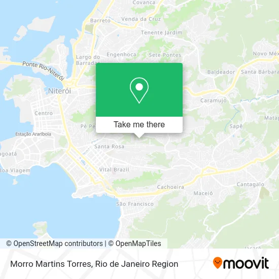 Morro Martins Torres map