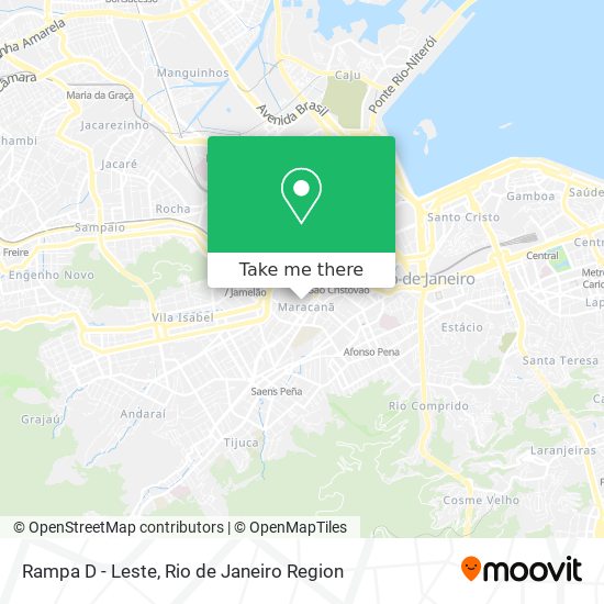 Mapa Rampa D - Leste