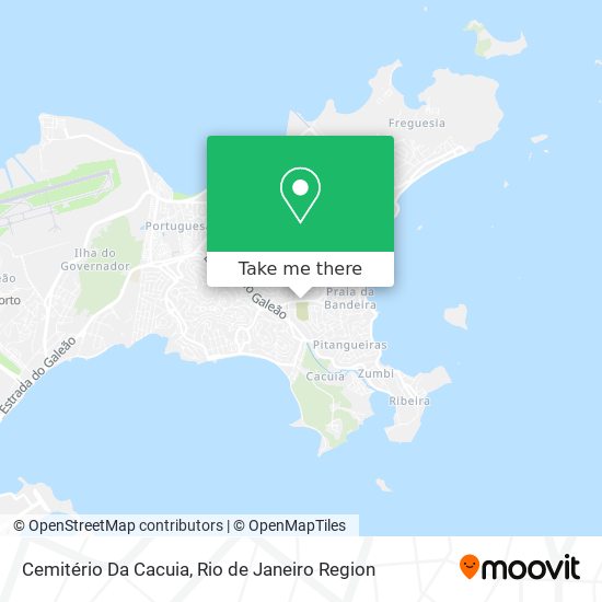 Cemitério Da Cacuia map