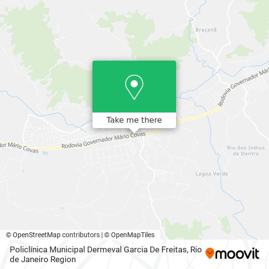 Policlínica Municipal Dermeval Garcia De Freitas map