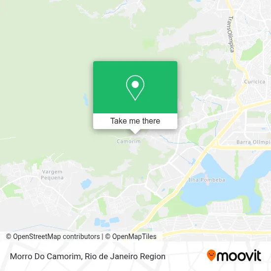 Morro Do Camorim map