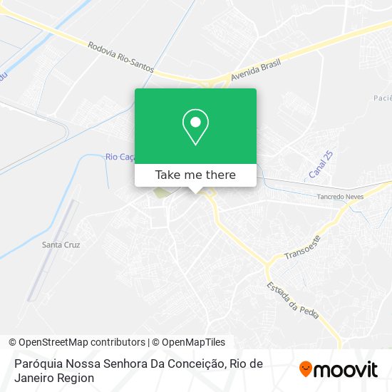 Mapa Paróquia Nossa Senhora Da Conceição