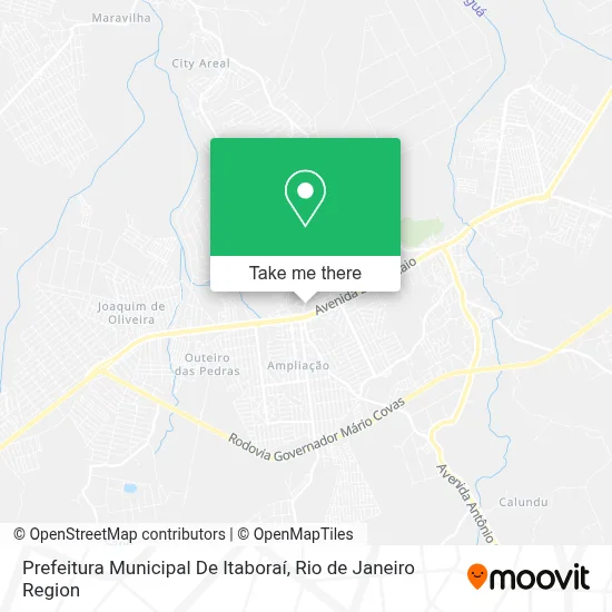 Prefeitura Municipal De Itaboraí map