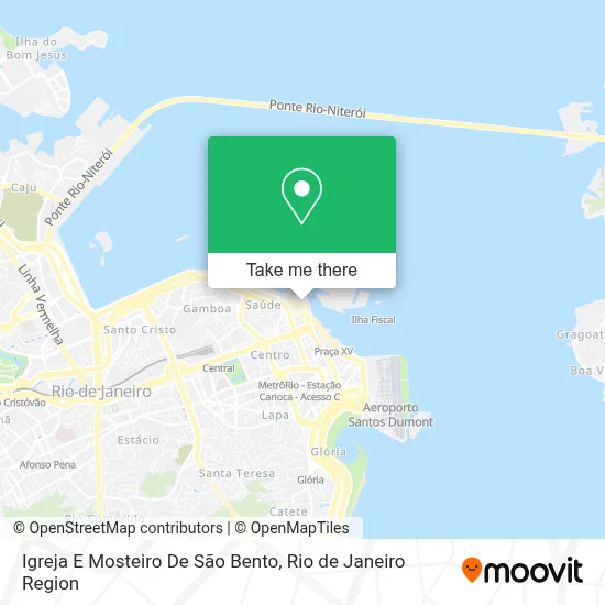 Igreja E Mosteiro De São Bento map