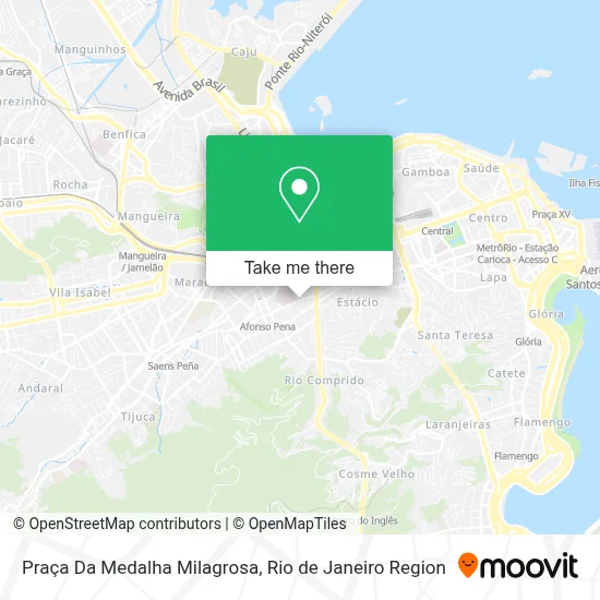 Praça Da Medalha Milagrosa map