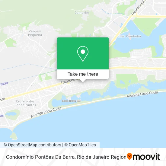 Condomínio Pontões Da Barra map