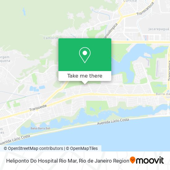 Heliponto Do Hospital Rio Mar map