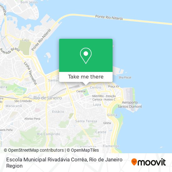 Escola Municipal Rivadávia Corrêa map