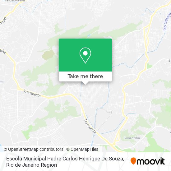 Escola Municipal Padre Carlos Henrique De Souza map