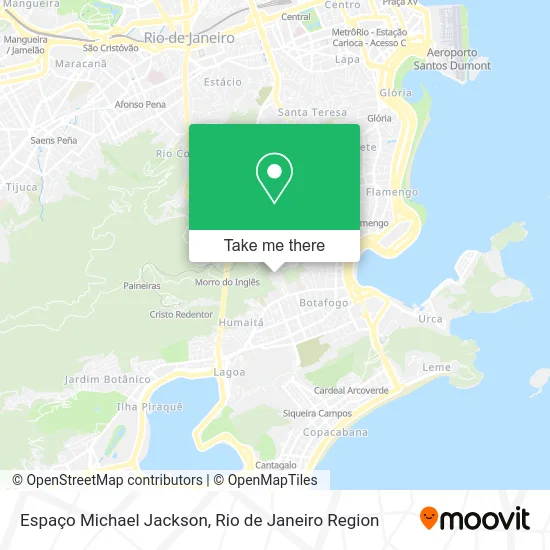 Espaço Michael Jackson map