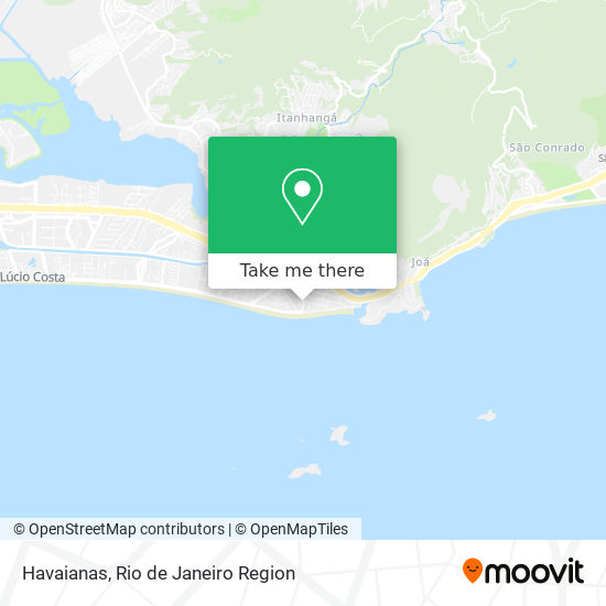 Havaianas map