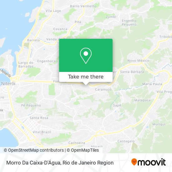 Morro Da Caixa-D'Água map