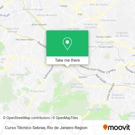 Curso Técnico Sebrae map
