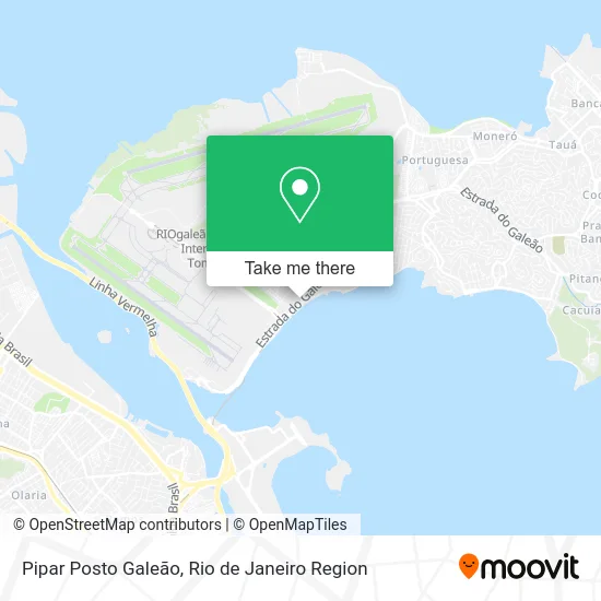 Pipar Posto Galeão map