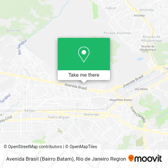 Avenida Brasil (Bairro Batam) map