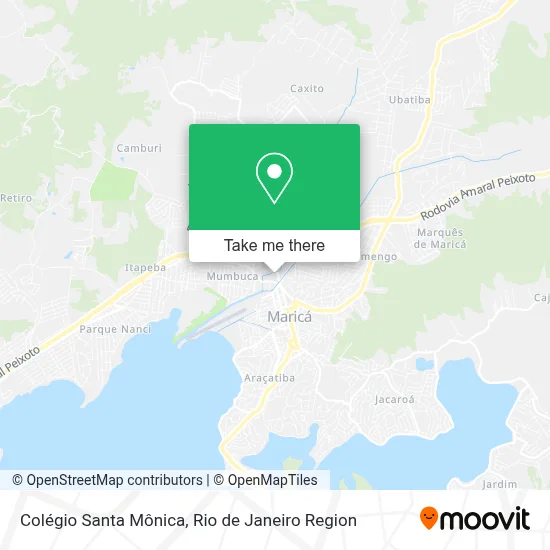 Colégio Santa Mônica map